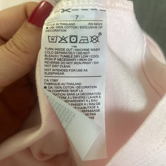 Janie & Jack Ballerina Shirt size 7 - Picture 9 of 9